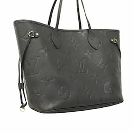 Louis Vuitton-Sac tote Neverfull MM en Monogram Empreinte Louis Vuitton-Noir