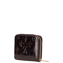 Louis Vuitton-Porte-monnaie long Zippy en Monogram Vernis Louis Vuitton-Bordeaux
