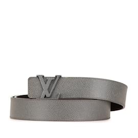 Louis Vuitton-Louis Vuitton Taiga Glacier Santur Belt-Brown