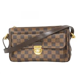 Louis Vuitton-Sac à épaule Damier Ravello GM de Louis Vuitton-Damier ebène