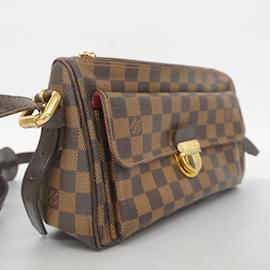 Louis Vuitton-Sac à épaule Damier Ravello GM de Louis Vuitton-Damier ebène