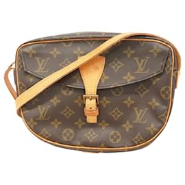 Louis Vuitton-Sac à épaule Jeune Fille MM Monogram Louis Vuitton-Marron