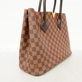 Louis Vuitton-Sac à main Damier Kensington de Louis Vuitton-Damier ebène