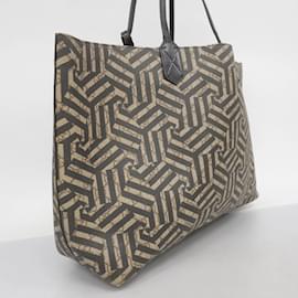 Gucci-Gucci Tote Bag GG Supreme-Brown,Black