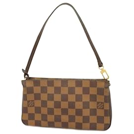 Louis Vuitton-Pochette Louis Vuitton Damier Navona N51983 Ébène-Damier ebène