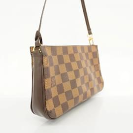 Louis Vuitton-Pochette Louis Vuitton Damier Navona N51983 Ébène-Damier ebène