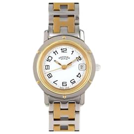 Hermès-Hermes Clipper Combi Quartz Wristwatch-Other