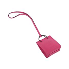 Hermès-Porte-clés Sac Orange Hermes-Autre