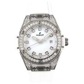 Hublot-Hublot Big Bang One Click Steel White Pavé Automatic Watch-Other