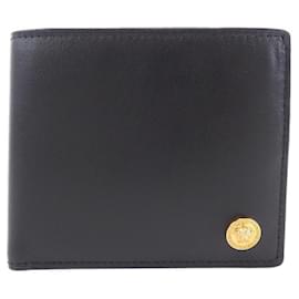 Versace-Versace Bi-Fold Wallet-Black