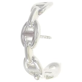 Hermès-Boucle d'oreille clou en argent 925 Hermes-Autre