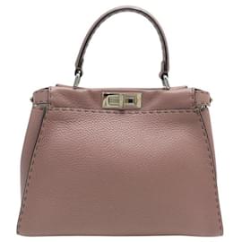 Fendi-NEW FENDI PEEKABOO MEDIUM 8BN290 LEATHER SHOULDER BAG-Other