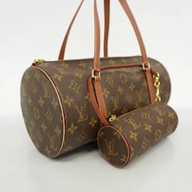 Louis Vuitton-Louis Vuitton Monogram Papillon 30 Handbag-Brown