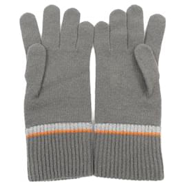 Hermès-Hermes Cashmere Warm Gloves-Brown