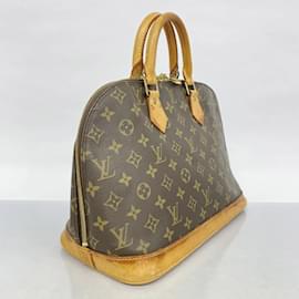 Louis Vuitton-Sac à main Alma Monogram Louis Vuitton-Marron
