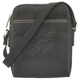 Louis Vuitton-Sac à épaule Louis Vuitton Damier Géant Mini Citadan-Noir