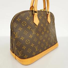 Louis Vuitton-Sac à main Alma Monogram Louis Vuitton-Marron