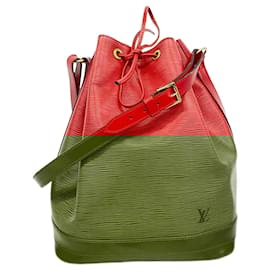 Louis Vuitton-Sac à épaule Noé Epi Louis Vuitton-Rouge