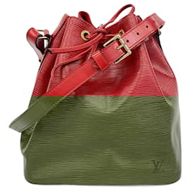 Louis Vuitton-Sac à épaule Petit Noé Epi Louis Vuitton-Rouge