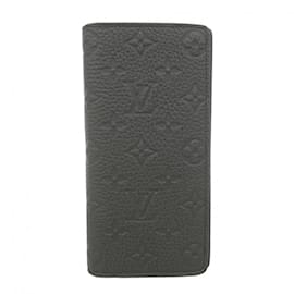 Louis Vuitton-Louis Vuitton Long Wallet in Black-Black