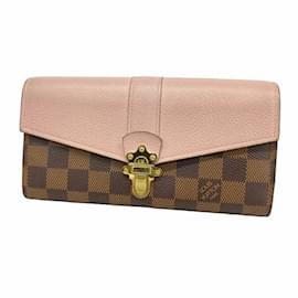 Louis Vuitton-Portefeuille Long Louis Vuitton Damier Clapton N64447-Autre