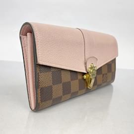 Louis Vuitton-Portefeuille Long Louis Vuitton Damier Clapton N64447-Autre
