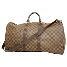Louis Vuitton-Louis Vuitton Boston Bag Damier Keepall Bandouliere 55-Damier ebene