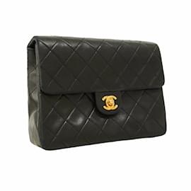Chanel-Sac à épaule Mini Matelassé Chanel-Noir