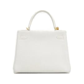 Hermès-Hermes Kelly 28cm Handbag-White