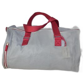 Dolce & Gabbana duffel bag red and grey technical fabric Red Grey