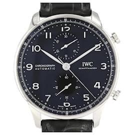 IWC-IWC Portuguese Chronograph IW371609 Stainless Steel Wristwatch-Other