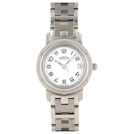 Hermès-Hermes Clipper CL4.210 Stainless Steel Quartz Watch-Other