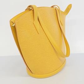 Louis Vuitton-Sac à épaule Saint Jacques Epi Louis Vuitton-Jaune