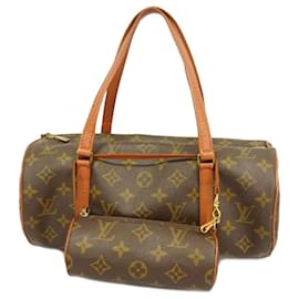 Louis Vuitton-Louis Vuitton Monogram Papillon 30 Handbag-Brown