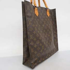 Louis Vuitton-Sac Plat Tote Bag Monogram Louis Vuitton-Marron