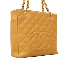 Chanel-Sac fourre-tout beige Chanel-Beige