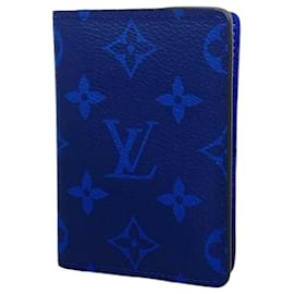 Louis Vuitton-Louis Vuitton Cobalt Business Card Holder-Blue