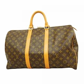 Louis Vuitton-Sac Boston Monogram Keepall 45 de Louis Vuitton-Marron