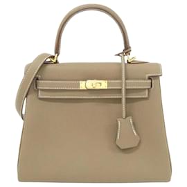 Hermès-Hermès Kelly 25-Brown