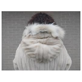 Roberto Cavalli-Coats, Outerwear-Beige