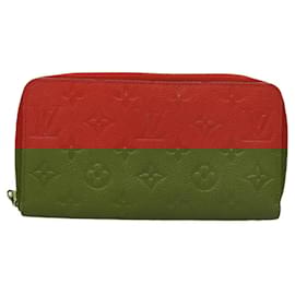 Louis Vuitton-Louis Vuitton Zippy wallet-Red