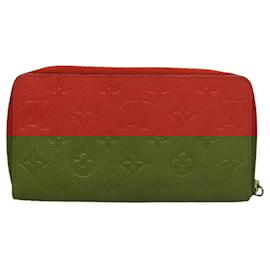 Louis Vuitton-Louis Vuitton Zippy wallet-Red