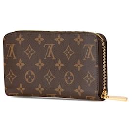 Louis Vuitton-Louis Vuitton Monogram Zippy Wallet-Brown,Monogram