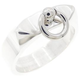 Hermès Hermes Collier de Chien Ring Silvery