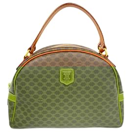 Céline-Celine Macadam Brown Handbag-Brown