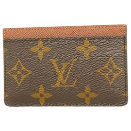 Louis Vuitton-Louis Vuitton Brown Business Card Holder-Brown