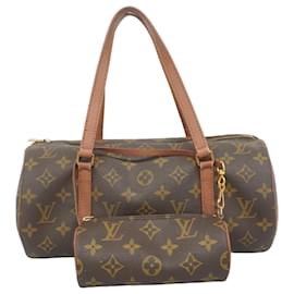 Louis Vuitton-Louis Vuitton Monogram Papillon 30 Handbag-Brown