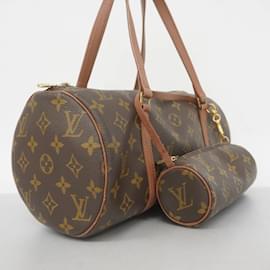 Louis Vuitton-Louis Vuitton Monogram Papillon 30 Handbag-Brown