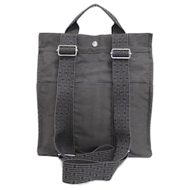 Hermès-Hermes Air Line Sac Ad MM Backpack-Black