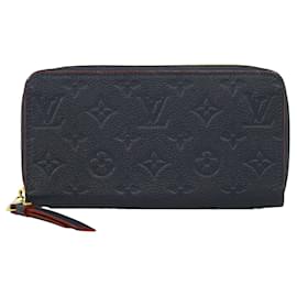 Louis Vuitton-Louis Vuitton Zippy wallet-Navy blue